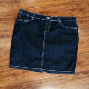 To the MAX Denim Skirt, 12